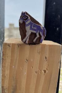 Impresiones de Bloques de Madera de Teca Talladas a Mano con Diseño de Caballo |   Diseños con Motivos de Caballos |   Herramientas de Impresión Textil en Bloque - Product Image 3