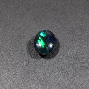 Opale noire naturelle 13X10MM Cabochon ovale 3.60Cts 1 pièce pierre précieuse pour la fabrication de bijoux IG23164 - Product Image 4