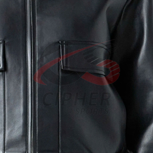 Nouvelle veste en cuir de moto de course d'armure d'équitation de moto élégante Pakistan a fait la veste en cuir de moto de haute qualité - Product Image 6