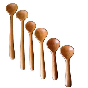 Meilleures ventes Ensemble de couverts en bois Cuillères pour le dîner Vaisselle Couverts en bois pour la maison et l'hôtel Cuisine - Product Image 1