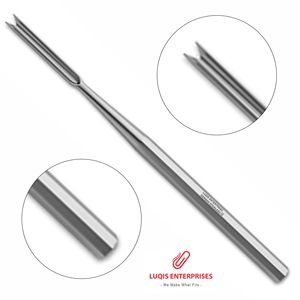 Ciseau à septum Ballenger Hajek, bord en forme de V, instrument chirurgical ORL, acier inoxydable de qualité médicale - Product Image 1