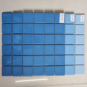 45x45mm Porcelaine Mosaïque Collection Mur Sol Intérieur Extérieur Décor Mosaïques Mosaico De Porcelana Piscine Carreaux Mosaïques - Product Image 4