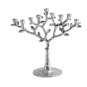 Silver Color Tree Shape <b>Tea</b> <b>Light</b> Holder Candle Stand Style Best Quality Wholesale Best Antique <b>Large</b> Fancy Style Candle Holder - Product Image 3