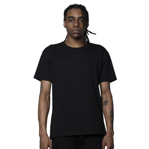 T-shirt unisexe à manches courtes en poly coton à col ras du cou pour adulte T-shirts unisexe avec logo personnalisé - Product Image 4