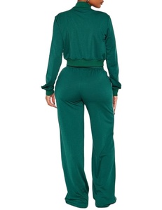 Nouvel ensemble décontracté deux pièces pour femme avec logo personnalisé, short en toile unie au-dessus du genou, 100 % coton, vêtement de sport écologique, collection été 2026 - Product Image 2