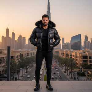 Veste matelassée imperméable à capuche en cuir d'agneau isolé de qualité supérieure, construction matelassée chaude, élégante, vêtements d'extérieur d'hiver, usage quotidien, voyage - Product Image 5