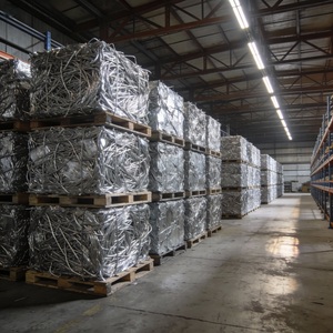 Fil d'aluminium 6063 de haute pureté, déchets de fil d'aluminium propre, triés et compressés pour l'expédition à l'exportation - Product Image 2