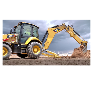 Chargeuse-pelleteuse robuste 4x4, excavatrice hydraulique, tracteur, engin de construction pour le creusement, le chargement et les travaux de terrassement - Product Image 5