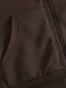 Fabricants de vêtements – Sweat à capuche unisexe surdimensionné pour homme, brodé de strass, écologique, streetwear, avec logo personnalisé - Product Image 4
