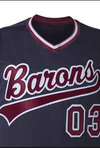 ชุดเบสบอลระบายอากาศได้ดีโลโก้ DTF ชุดฝึกสามารถไว้วางใจได้ - Product Image 2