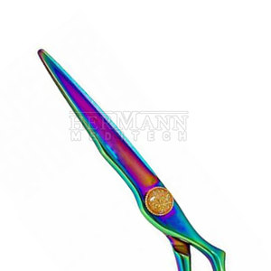 Ciseaux de barbier en acier inoxydable pour une coupe précise, design léger et écologique, fabrication pakistanaise, marque HERMANN MEDITECH - Product Image 6