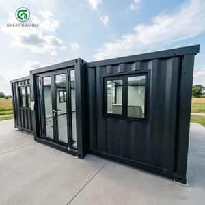 Casa Contenedor Resistente a Ciclones de 40 pies, Casa Modular Prefabricada Resistente a Tormentas con Placa de Acero Externa de 1.2 o 1.5 mm para Mayor Seguridad - Product Image 1