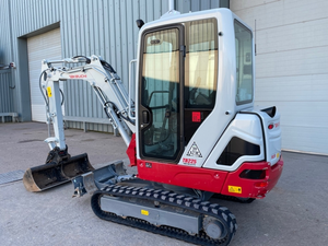 Mini-excavatrice Takeuchi TB225, 2,5 tonnes, compacte, diesel, sur chenilles |   Équipement de construction hydraulique au meilleur prix de gros - Product Image 5
