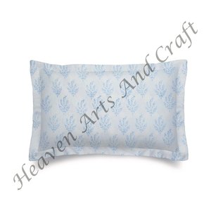 100% Cotton Block Print Pillow <b>Cover</b> Customized Ethnic Indian Floral Series for Home Hotel Colorful Decorative <b>Cushion</b> <b>Cover</b> - Product Image 2