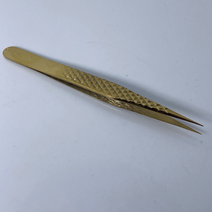 Pince à épiler faux cils pince à épiler personnalisée fournitures d'extension de cils pince à épiler à pointe de fibre - Product Image 4
