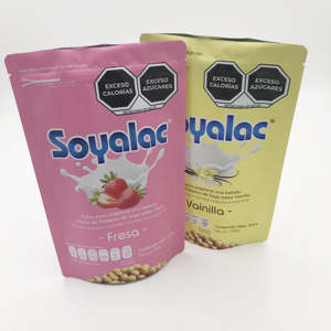 Emballage pour en-cas, sachet debout mat avec encoche de déchirure - Matériau laminé PET/PE, ouverture facile à déchirer, fabriqué au Vietnam - Product Image 1