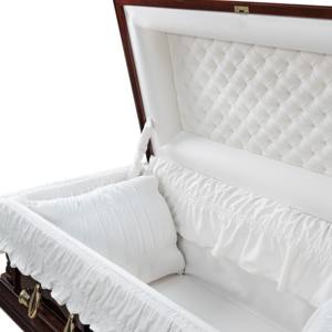 Ataúdes y ataúdes al mejor precio, ataúdes de madera maciza, planta de fabricación de ataúdes, suministros funerarios, servicio OEM ODM hecho en Vietnam - Product Image 6