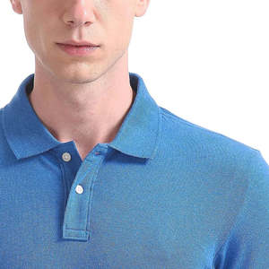 T-shirts polo décontractés pour hommes 100% coton avec logo brodé fermeture à boutons imprimé manches courtes chemises polo grande taille pour hommes - Product Image 5