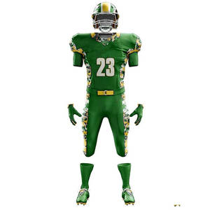 Customized American <b>Football</b> Uniforms High Quality Quick Dry Breathable Set Sublimated Designs Plus Size Options - Product Image 2