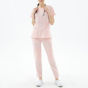 Ensemble de gommages médicaux de qualité supérieure Infirmière de marque privée de grande taille Scrubs médicaux de qualité supérieure pour femmes Uniforme Scrub Infirmière - Product Image 1