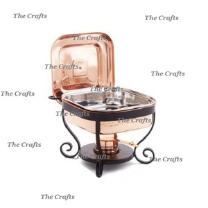 Wedding Party Serving <b>Dish</b> <b>Chafing</b> <b>Dish</b> In Copper And Brass Superior Quality Decorative <b>Chafing</b> <b>Dish</b> <b>For</b> <b>Sale</b> - Product Image 3