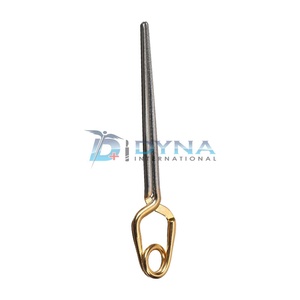 คลิปหนีบโลหะ yasargil แบบชั่วคราว (แบบชั่วคราว)-กรามโค้งเล็กน้อย11มม. เครื่องมือผ่าตัดสแตนเลส - Product Image 2