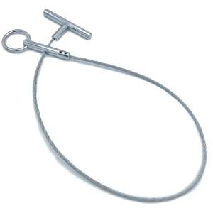 Receptor de perros resistente de alta calidad, largo con agarre duradero, soporte para cerdos de acero inoxidable, equipo de granja de cerdos por herramienta de ganado - Product Image 6