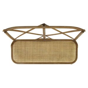 Banco de Comedor de Madera Maciza de Teca Antigua de Estilo Urbano, Asientos Interiores para Cafetería, Restaurante y Hostelería - Product Image 6