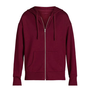 เสื้อมีฮู้ดแบบรูดซิปสำหรับผู้ชายไซส์ใหญ่พิเศษพิมพ์โลโก้แบบกำหนดเองเสื้อฮู้ดแบบสั้นสำหรับผู้หญิง - Product Image 1