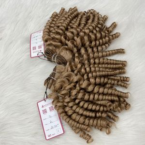 ผมต่อสีบลอนด์รูปคลื่นธรรมชาติแบบคู่สำหรับต่อผมดิบ - Product Image 2