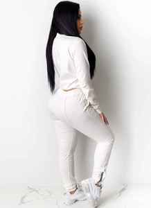 Chándal personalizado barato de fabricante para mujer, ropa deportiva para correr, chándales de equipo deportivo, cantidad personalizada transpirable - Product Image 3