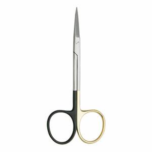 กรรไกรไอริสแบบใช้ครั้งเดียวทำจากสเตนเลสสำหรับผู้ชายกรรไกรตัดม่านตาน้ำหนักเบาระดับพรีเมี่ยมคุณภาพต่ำ - Product Image 2