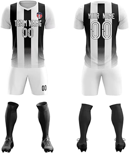 Kit de maillot de volley-ball privé personnalisé de qualité supérieure Maillot De Foot ensemble d'uniforme de Football avec numéro de nom pour les équipes de clubs vêtements de sport - Product Image 5