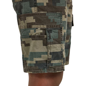 Camouflage Baggy <b>Cargo</b> <b>Shorts</b> Distressed <b>Camo</b> Print Ripped Streetwear Style DTG Graphic Pockets <b>Cargo</b> <b>Shorts</b> For Men - Product Image 4