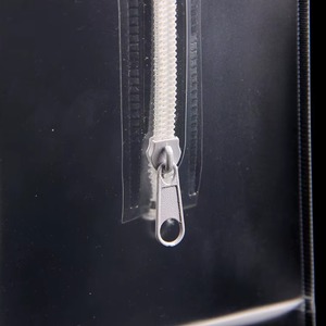 Custom Frosted <b>PVC</b> Bedding Packaging Bag High Frequency Welded Zipper Pouch for Quilt Blanket Pillow Towel Storage - Product Image 3