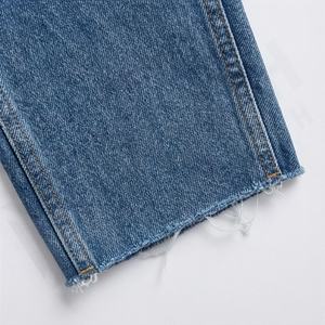 Últimos Jeans de Mezclilla Lavados a Color Personalizados para Mujer, Cómodos y Elegantes, en Oferta, Jeans Rectos Casuales de Noche para Mujer, Pantalones de Moda - Product Image 6