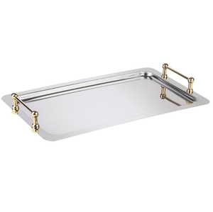 Ensemble de plateaux de service ovales en métal martelé moderne, argent, acier inoxydable, aluminium, plat décoratif pour la maison, accessoire de cuisine - Product Image 6