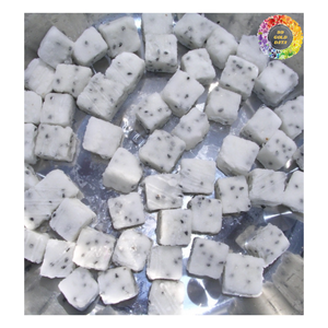 Fruit du dragon rouge IQF, Pitaya tropicale congelée/cubes et purée de fruits du dragon, fruit du dragon au goût naturellement sucré dans les boissons - Product Image 5