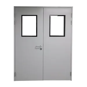 新型不锈钢门专业实验室医院模块化密封洁净室钢门