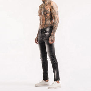 Jeans moulants pour hommes Slim 2024 à la mode couleurs personnalisées pantalon en denim moderne de haute qualité prix de gros bon marché - Product Image 5