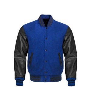 Chaquetas Varsity para Hombre de Alta Calidad al por Mayor, Chaqueta de Lana con Capucha para Invierno, Manga Larga, Personalizable con Letras, Proveedor Directo del Fabricante - Product Image 1