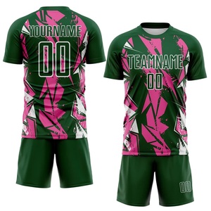 Uniforme de Fútbol Sublimado Personalizado 2026, Transpirable, Ligero, 100% Poliéster, Sin Costuras, de Secado Rápido, Hecho en Pakistán - Product Image 4