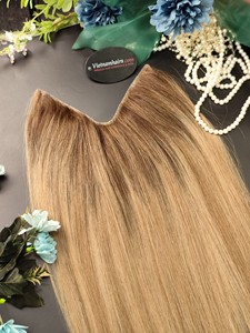 Top Vente 100% Perruque de Cheveux Humains Bruts U-Part Extensions Pleine Cuticule Haute Qualité Confortable Pratique Droite Vague Profonde Mélange HD - Product Image 2