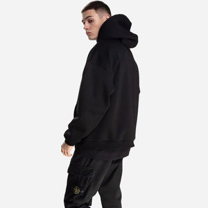 Sweat-shirt à capuche surdimensionné de haute qualité avec logo personnalisé, vêtements de mode pour homme, streetwear, fabricants de vêtements personnalisés - Product Image 2