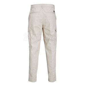 Pantalon Cargo Décontracté de Grande Taille pour Hommes, Taille Moyenne, Léger, Respirant, Écologique, 100% Coton, Vêtements d'Entraînement en Plein Air - Product Image 2