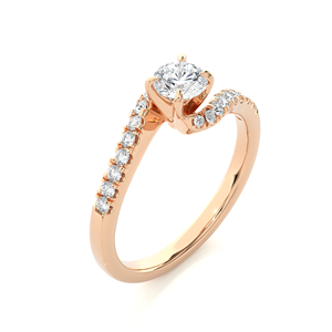 Bague en diamant de créateur, bijoux créés avec un caractère audacieux de bague en diamant pour les acheteurs de mode, bague en diamant de laboratoire - Product Image 1