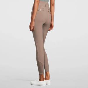 Pantalones ecuestres elegantes para mujer, secado rápido, ajuste femenino, personalizados a granel, venta al por mayor, pantalones para montar a caballo - Product Image 3