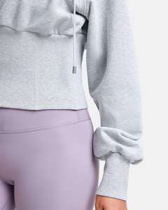 Sweat à capuche zippé pour femme 2022 de haute qualité, en polaire et élasthanne/polyester, coupe régulière, coupe-vent, séchage rapide, respirant, doublé, idéal pour l'hiver - Product Image 6