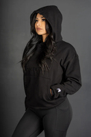 Venta al por mayor OEM fabricante 100% algodón hombres ropa de calle personalizada sudadera peso pesado Unisex letra impresión 3D en relieve Sudadera con capucha