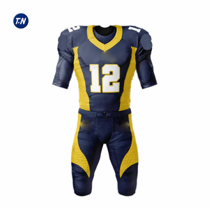 กางเกงขาสั้นฟุตบอลอเมริกันพิมพ์ลาย 3 มิติ สวมใส่สบาย ทนทาน ผลิตจากโพลีเอสเตอร์ 100% แห้งเร็ว ระบายอากาศได้ดี มีไซส์พลัส - Product Image 3